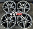 R121DCG EXCHANGE SERVICE - MERCEDES C CLASS 4x18" GENUINE AMG IV GREY DIAMOND CUT ALLOY WHEELS