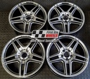 R121SC EXCHANGE SERVICE - MERCEDES C CLASS 4x18" GENUINE AMG IV SHADOW CHROME ALLOY WHEELS