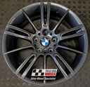 R103A EXCHANGE SERVICE - BMW 3 SERIES 4x18" GENUINE STYLE 193M MV3 ANTHRACITE ALLOY WHEELS