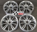 R103S EXCHANGE SERVICE - BMW 3 SERIES 4x18" GENUINE STYLE 193M MV3 SILVER ALLOY WHEELS