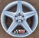 R600DCS EXCHANGE SERVICE - MERCEDES S CLASS CL C216 4x19" GENUINE AMG SILVER DIAMOND CUT ALLOY WHEELS