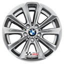 R456FG EXCHANGE SERVICE - BMW 5 SERIES 4x17" GENUINE STYLE 236 FERRIC GREY ALLOY WHEELS