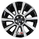 R484DCB EXCHANGE SERVICE - RANGE ROVER L405 4x21" GENUINE STYLE 5 GLOSS BLACK DIAMOND CUT ALLOY WHEELS