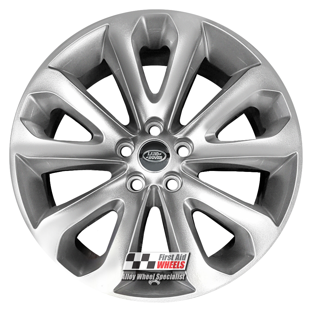 R511S EXCHANGE SERVICE - RANGE ROVER L405 4x20 GENUINE STYLE 502 SILVER  ALLOY WHEELS