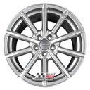 R523S EXCHANGE SERVICE - AUDI A1 4x17" GENUINE 10 SPOKE SILVER ALLOY WHEELS