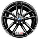 R534GB EXCHANGE SERVICE - BMW 5 SERIES G30 4x18" GENUINE STYLE 662M GLOSS BLACK ALLOY WHEELS