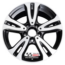 R540DBS EXCHANGE SERVICE - MERCEDES A B CLASS CLA 4x16" GENUINE SATIN BLACK DIAMOND CUT ALLOY WHEELS