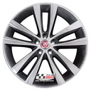 R557DCA EXCHANGE SERVICE - JAGUAR XE R 4x19" GENUINE VENOM ANTHRACITE DIAMOND CUT ALLOY WHEELS