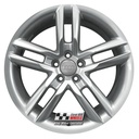 R580S EXCHANGE SERVICE - AUDI A1 4x17" GENUINE 5 TWIN SPOKE SILVER ALLOY WHEELS