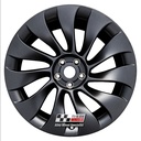 R597SG EXCHANGE SERVICE - TESLA MODEL 3 4x20" GENUINE UBERTURBINE SATIN GREY ALLOY WHEELS