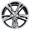 R345SC EXCHANGE SERVICE - BMW 3 / 4 SERIES 4x19" GENUINE 442M SHADOW CHROME ALLOY WHEELS