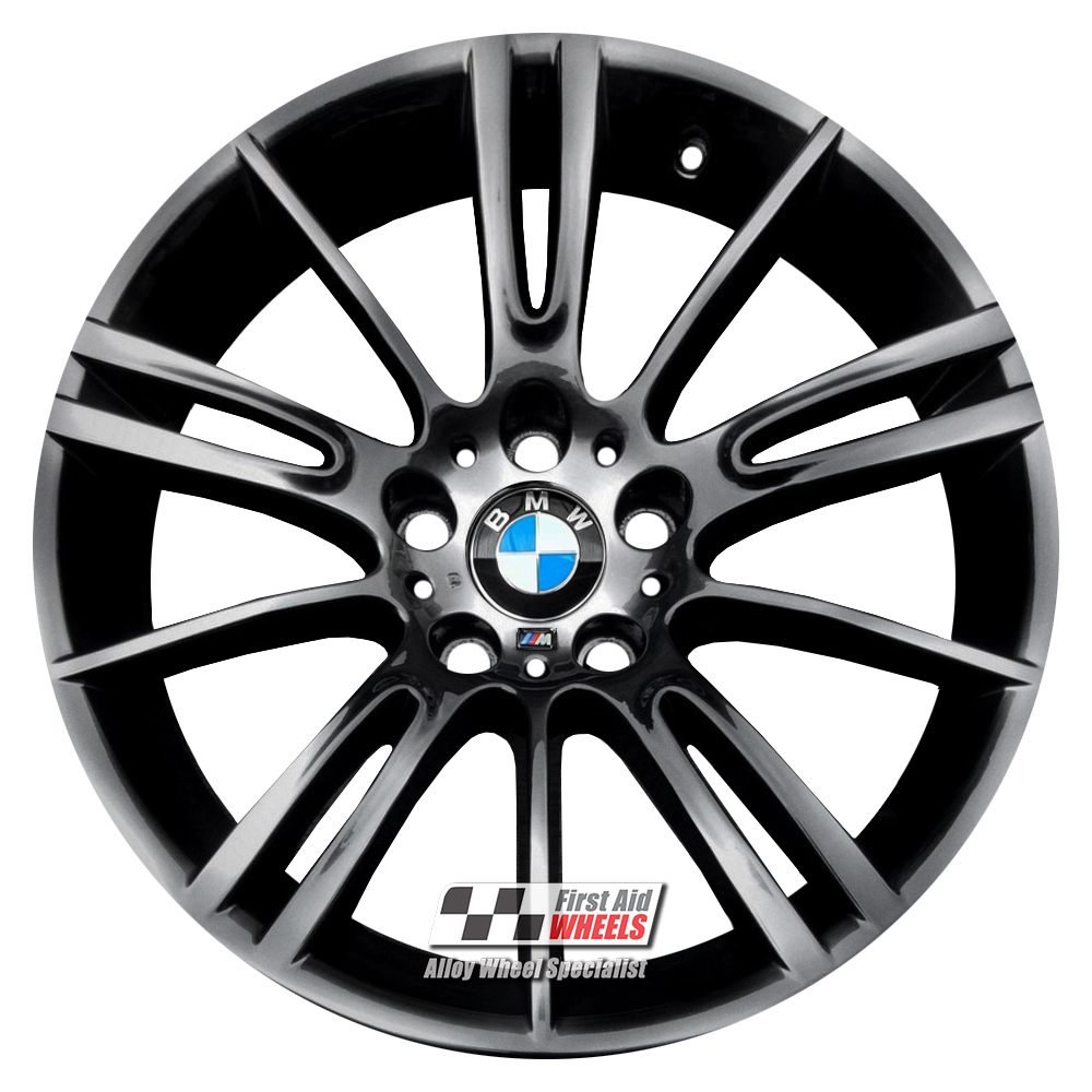 R103FC EXCHANGE SERVICE - BMW 3 SERIES 4x18" GENUINE STYLE 193M MV3 FLASH CHROME ALLOY WHEELS