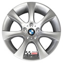 R106S EXCHANGE SERVICE - BMW 5 SERIES E61 4x18" GENUINE STYLE 124 SILVER ALLOY WHEELS