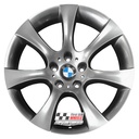 R106SC EXCHANGE SERVICE - BMW 5 SERIES E61 4x18" GENUINE STYLE 124 SHADOW CHROME ALLOY WHEELS