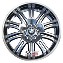 R108SC EXCHANGE SERVICE - BMW M3 E46 4x18" GENUINE 67M SPARKLE SHADOW CHROME ALLOY WHEELS - UNAVAILABLE REFURB ONLY