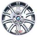 R109S EXCHANGE SERVICE - BMW E46 M3 4x19" GENUINE STYLE 67M SILVER GREY ALLOY WHEELS