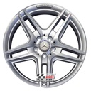 R121DCS EXCHANGE SERVICE - MERCEDES C CLASS 4x18" GENUINE AMG IV SILVER DIAMOND CUT ALLOY WHEELS