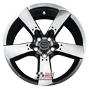 R142SC EXCHANGE SERVICE - MAZDA RX8 4x18" GENUINE 5 SPOKE SHADOW CHROME ALLOY WHEELS