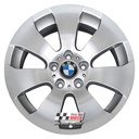 R181S EXCHANGE SERVICE - BMW 3 SERIES E90 E91 4x17" GENUINE STYLE 158 SILVER ALLOY WHEELS