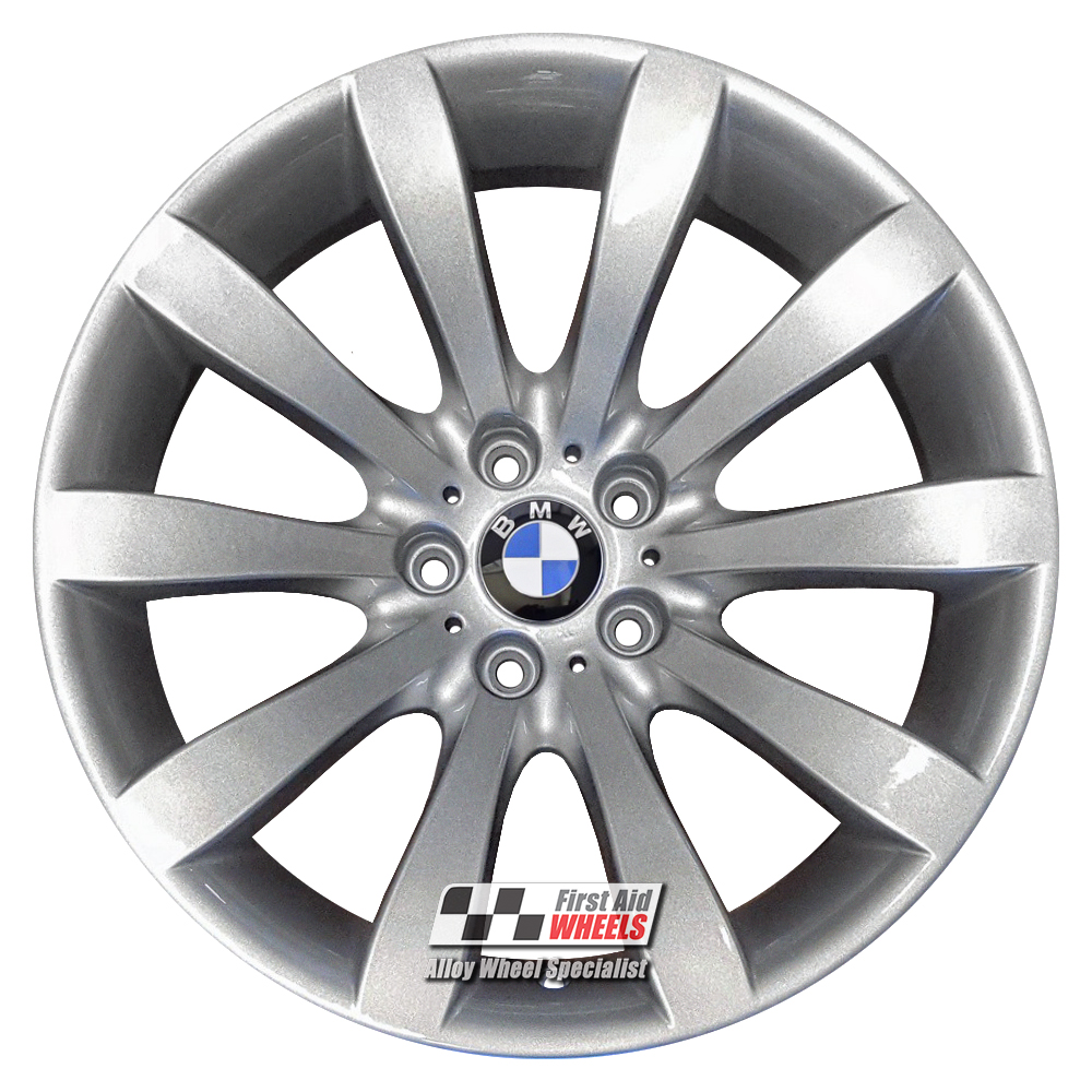 R220S EXCHANGE SERVICE - BMW 6 SERIES 4x19" GENUINE STYLE 218 SILVER ALLOY WHEELS