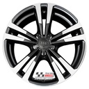 R245DCDA EXCHANGE SERVICE - AUDI A3 8V 4x18" GENUINE 5 V SPOKE DARK ANTHRACITE DIAMOND CUT ALLOY WHEELS