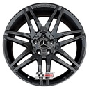 R287AD EXCHANGE SERVICE - MERCEDES E CLASS A207 C207 4x19" GENUINE AMG DARK GREY ALLOY WHEELS