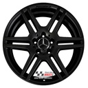 R288SB EXCHANGE SERVICE - MERCEDES E CLASS W212 4x18" GENUINE AMG SATIN BLACK ALLOY WHEELS