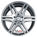 R288DCG EXCHANGE SERVICE - MERCEDES E CLASS W212 4x18" GENUINE AMG GREY DIAMOND CUT ALLOY WHEELS