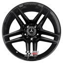 R294BGD EXCHANGE SERVICE - MERCEDES C CLASS W204 4x17" GENUINE AMG GLOSS BLACK DIAMOND RIM ALLOY WHEELS