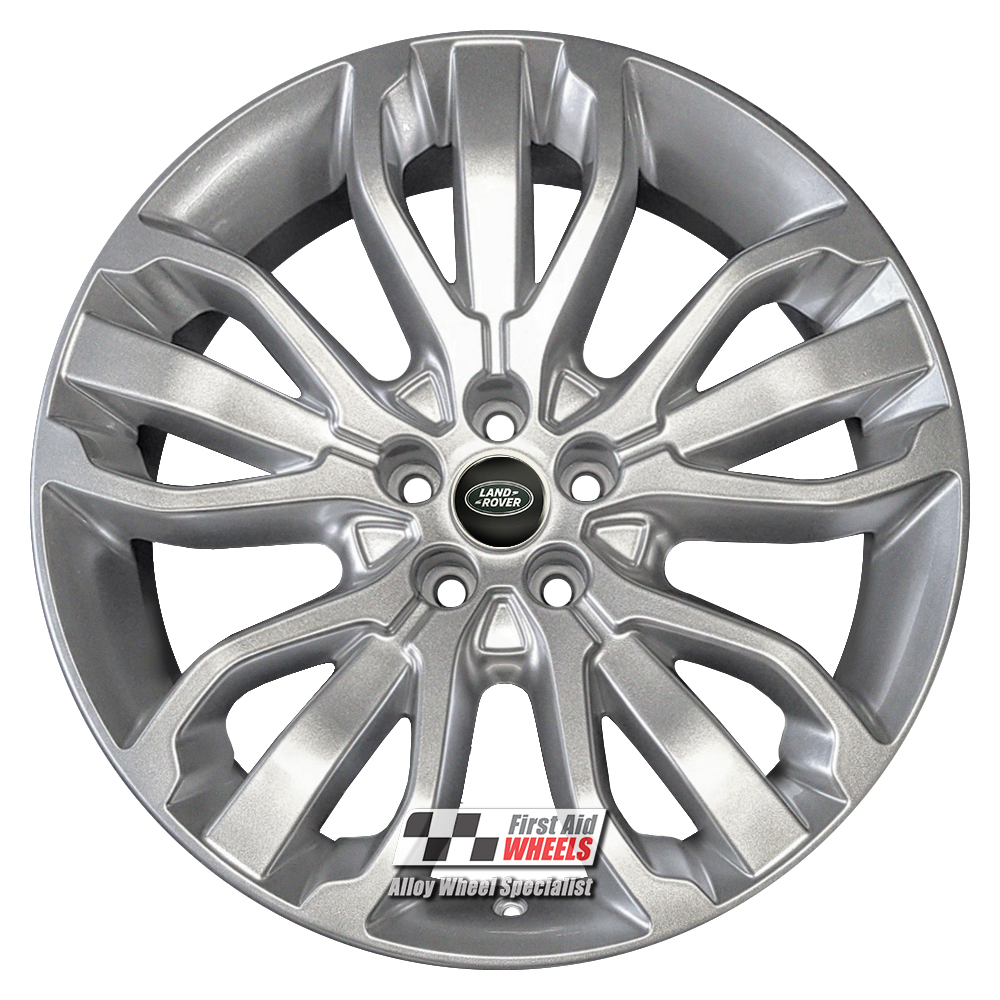 R306S EXCHANGE SERVICE - RANGE ROVER SPORT 4x21" GENUINE STYLE 507 SILVER ALLOY WHEELS