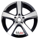 R313DCB EXCHANGE SERVICE - VW TOUAREG 4x20" GENUINE AYERS ROCK GLOSS BLACK DIAMOND CUT ALLOY WHEELS