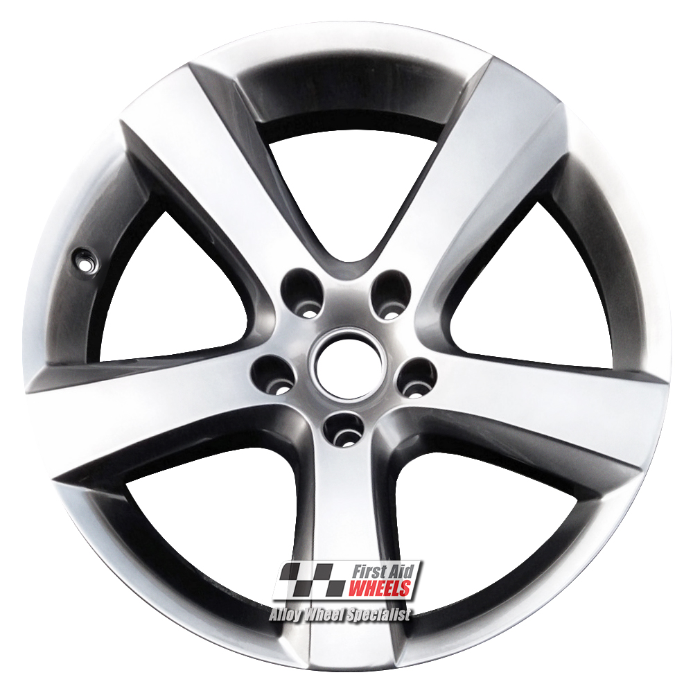 R313SC EXCHANGE SERVICE - VW TOUAREG 4x20" GENUINE AYERS ROCK SHADOW CHROME ALLOY WHEELS