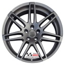 R328SG EXCHANGE SERVICE - AUDI A6 C6 4x19" GENUINE LE MANS SATIN GREY ALLOY WHEELS