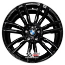 R354GB EXCHANGE SERVICE - BMW 3/4 SERIES 4x19" GENUINE STYLE 403M GLOSS BLACK ALLOY WHEELS