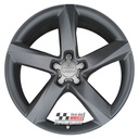 R372MA EXCHANGE SERVICE - AUDI A8 4H 4x19" GENUINE TWIST MATT ANTHRACITE ALLOY WHEELS