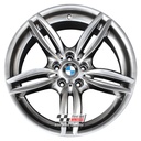 R379SC EXCHANGE SERVICE - BMW 5 6 SERIES 4x19" GENUINE STYLE 351M SHADOW CHROME ALLOY WHEELS