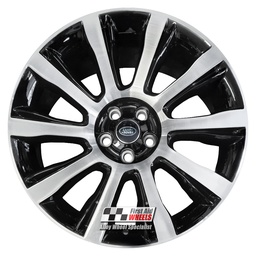 R511S EXCHANGE SERVICE - RANGE ROVER L405 4x20 GENUINE STYLE 502 SILVER  ALLOY WHEELS