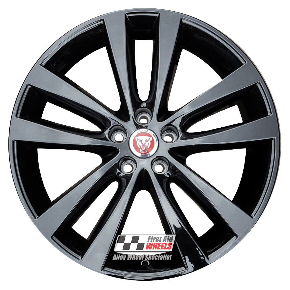 R557BG EXCHANGE SERVICE JAGUAR XE R 4x19" GENUINE VENOM GLOSS BLACK
