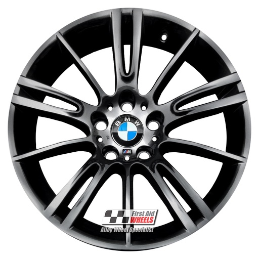 R103FC EXCHANGE SERVICE - BMW 3 SERIES 4x18" GENUINE STYLE 193M MV3 FLASH CHROME ALLOY WHEELS