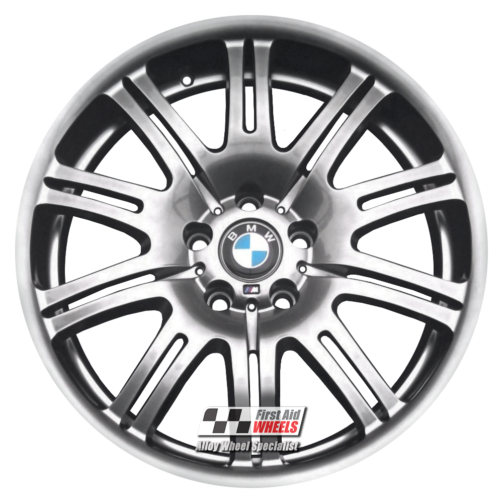 R109SC EXCHANGE SERVICE - BMW E46 M3 4x19" GENUINE STYLE 67M SHADOW ...
