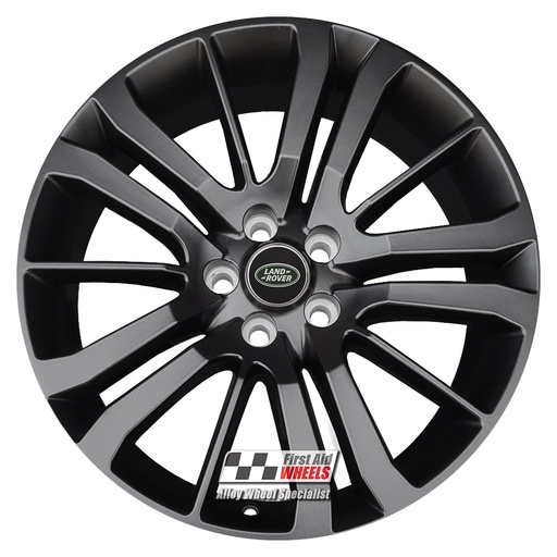 R146SB EXCHANGE SERVICE - RANGE ROVER SPORT HSE 4x20" GENUINE SATIN BLACK ALLOY WHEELS