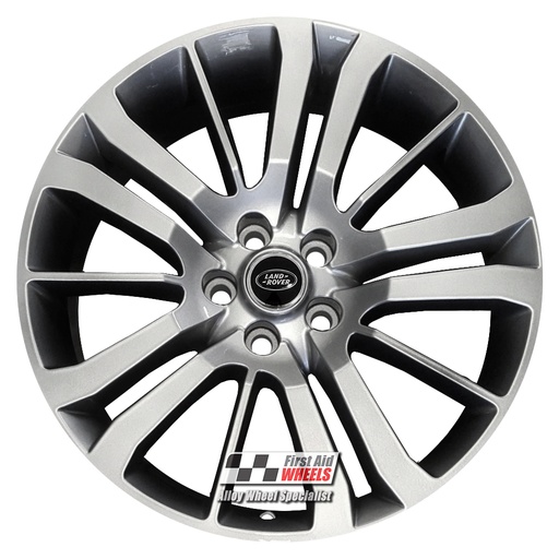 R146SC EXCHANGE SERVICE - RANGE ROVER SPORT HSE 4x20" GENUINE SHADOW CHROME ALLOY WHEELS