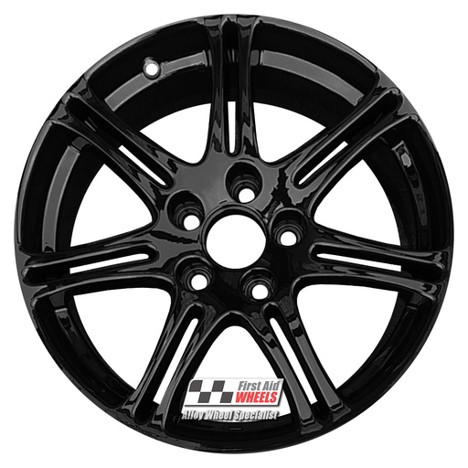 R202GB EXCHANGE SERVICE - HONDA CIVIC TYPE R EP3 4x17" GENUINE GLOSS BLACK ALLOY WHEELS