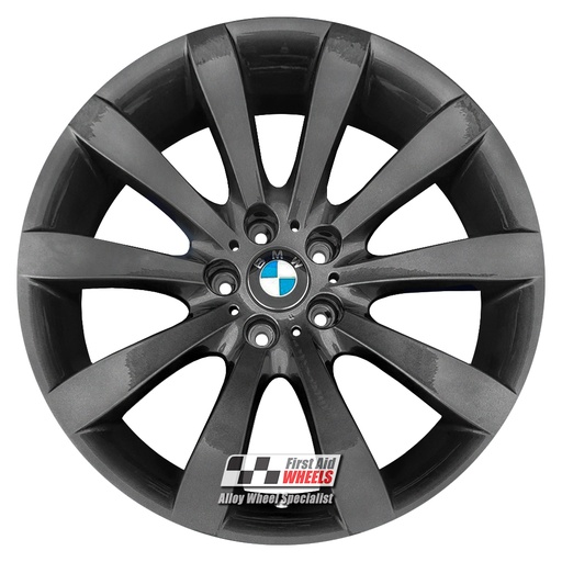 R220CG EXCHANGE SERVICE - BMW 6 SERIES 4x19" GENUINE STYLE 218 COURSE GRAPHITE ALLOY WHEELS