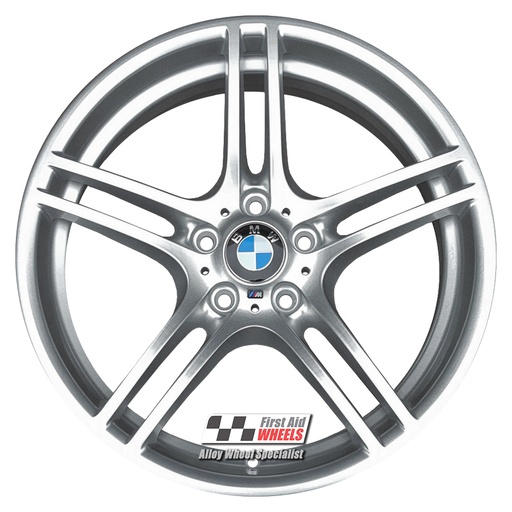 R236S EXCHANGE SERVICE - BMW 3 SERIES 4x19" GENUINE STYLE 313M SILVER ALLOY WHEELS