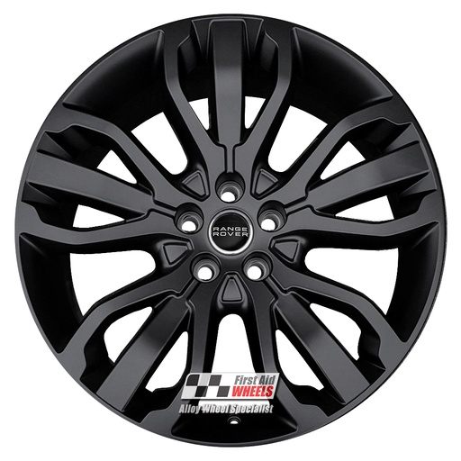 R306SB EXCHANGE SERVICE - RANGE ROVER SPORT 4x21" GENUINE STYLE 507 SATIN BLACK ALLOY WHEELS